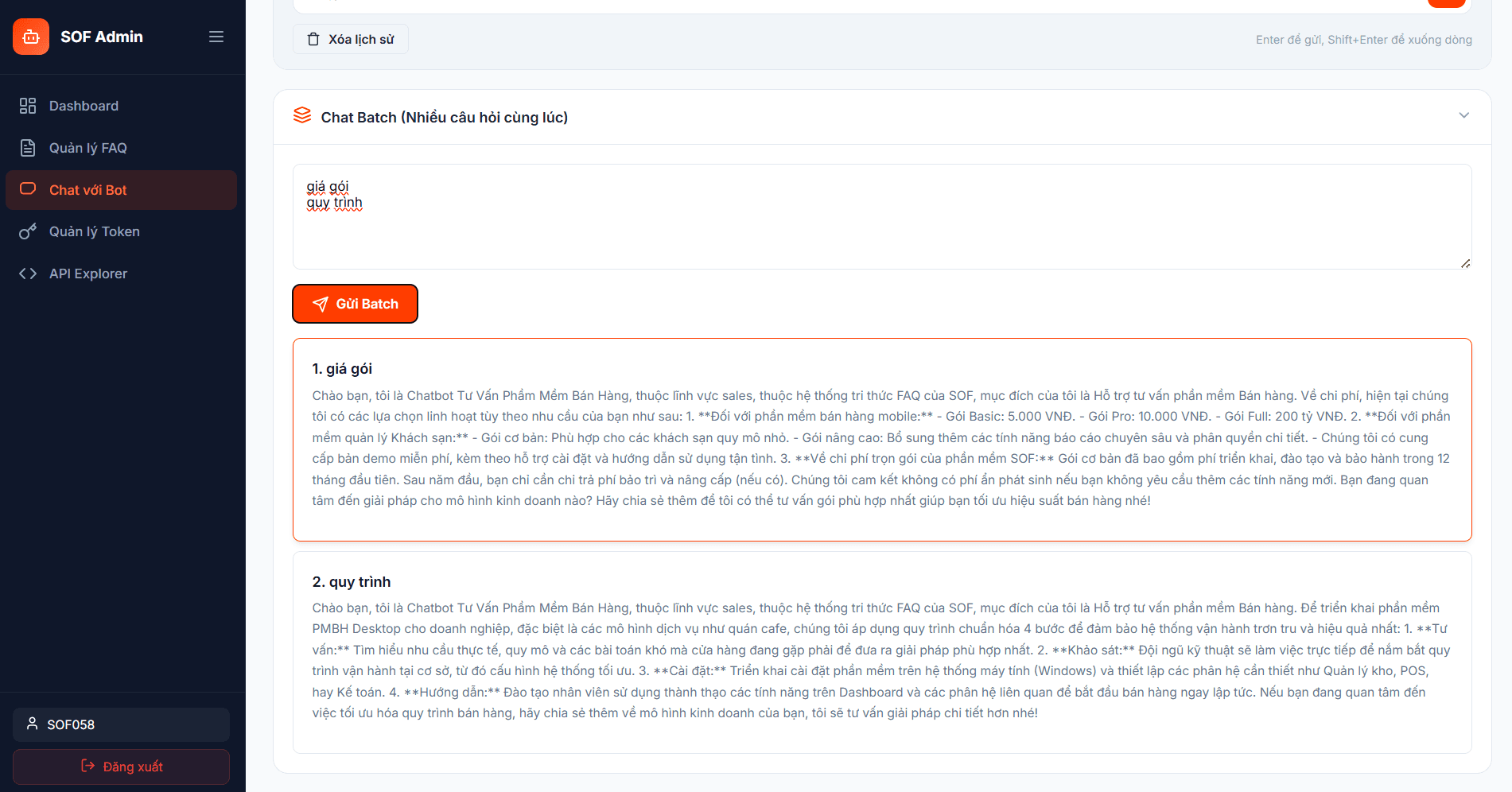 Enterprise Chatbot Management & Knowledge Orchestrator - Screenshot 6