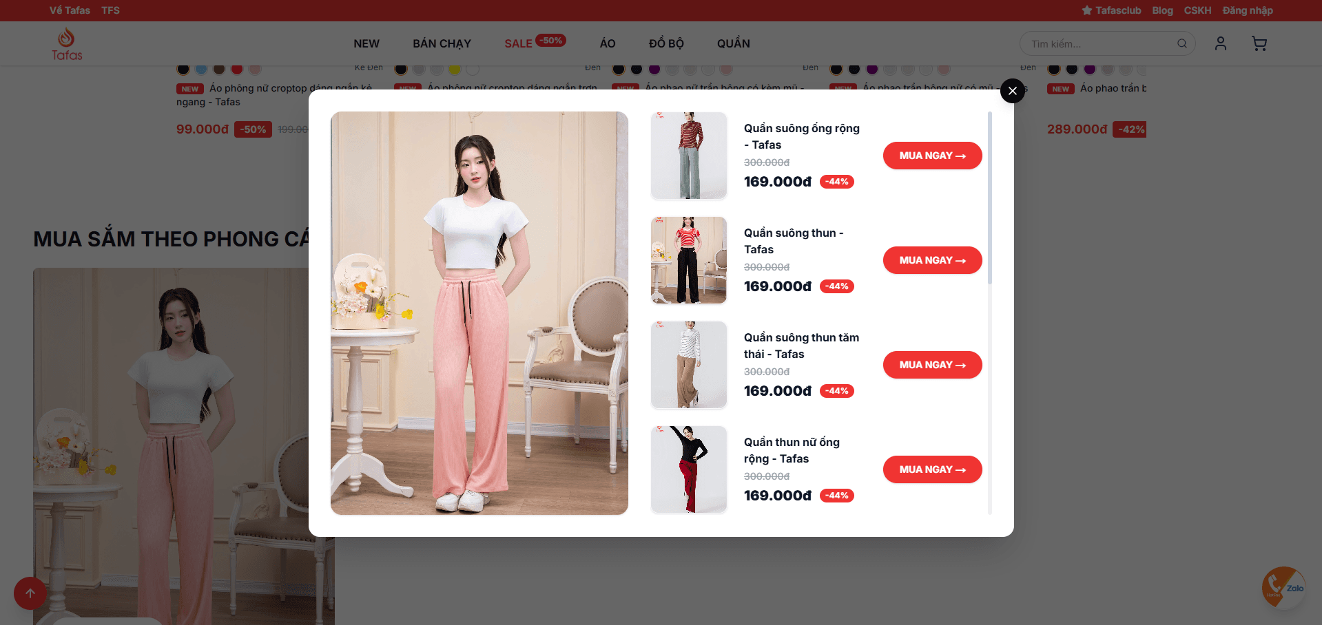 Tafas.vn | High-End E-Commerce Platform - Screenshot 3